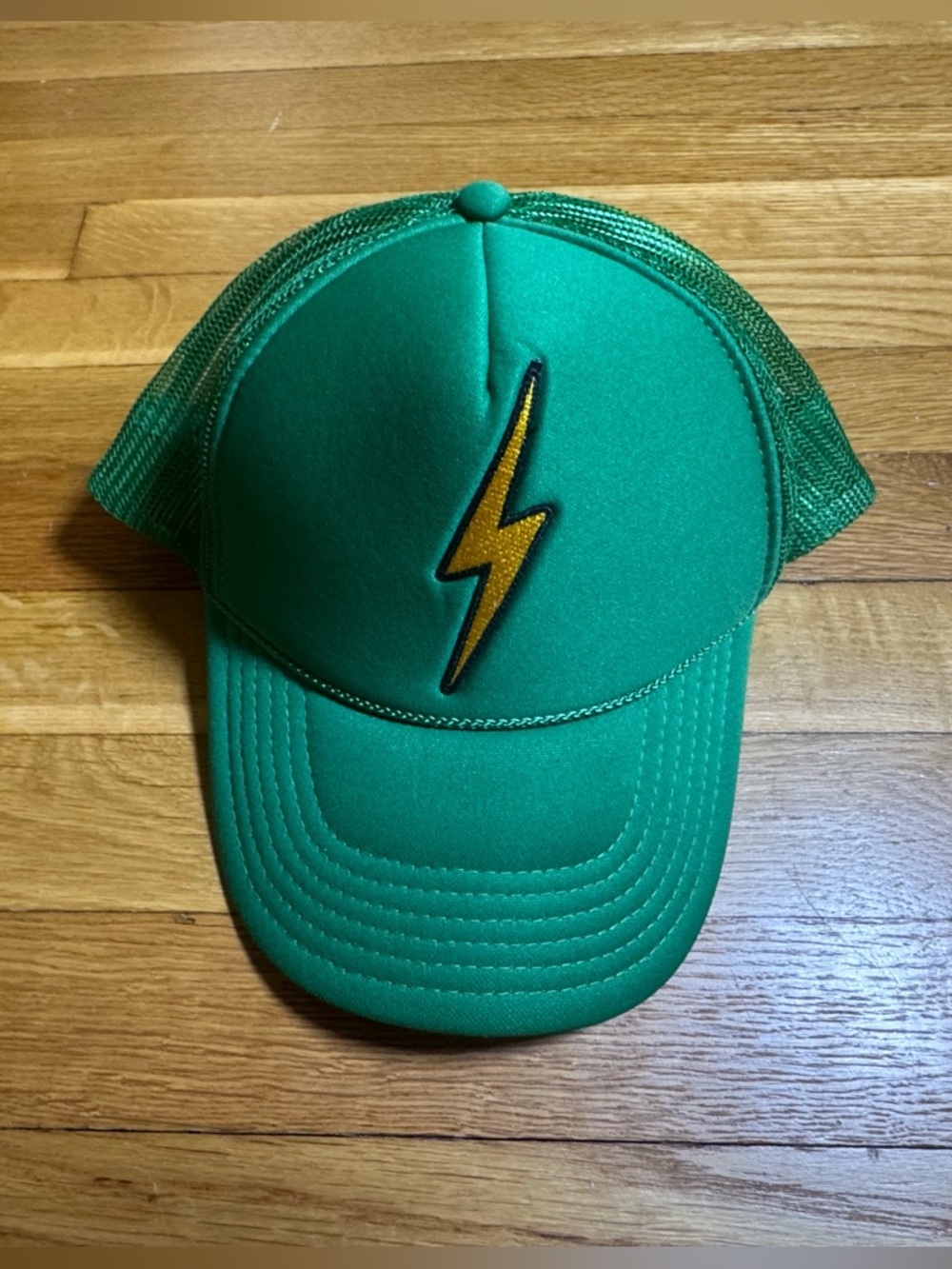 Aviator Nation Green Lightning Bolt Hat